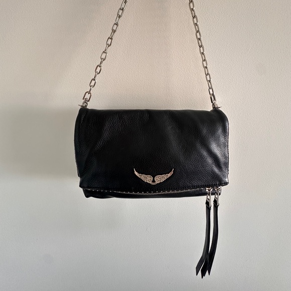 Zadig & Voltaire's women's leather clutch - Picture 1 of 10